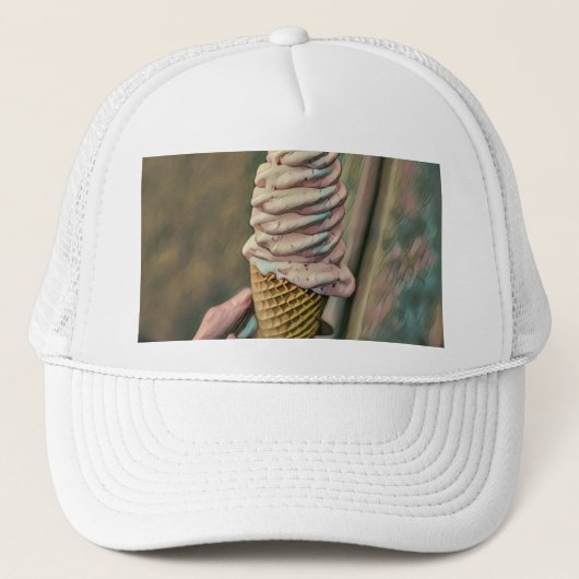 Cool cold freezing ice cream trucker pet (Voorkant)