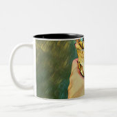 Cool cold freezing ice cream tweekleurige koffiemok (Links)