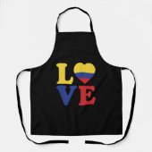 Cool Colombia Flag Love Schort (Voorkant)