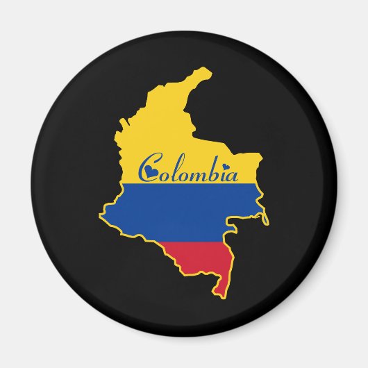 Cool Colombia Magneet (Voorkant)