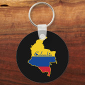 Cool Colombia Sleutelhanger (Voorkant)