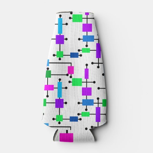 Cool Color Grid Flesjeskoeler (Voorkant)