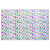 Cool Color Grid Stof (Fat Quarter)