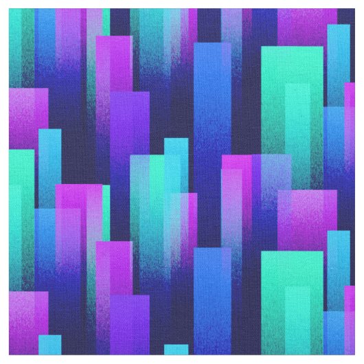 Cool Color Streaks Stof (Close Up)