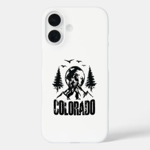Cool Colorado Day Bigfoot  wandelen iPhone 16 Hoesje