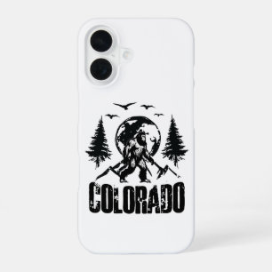 Cool Colorado Day Bigfoot wandelen iPhone 16 Hoesje