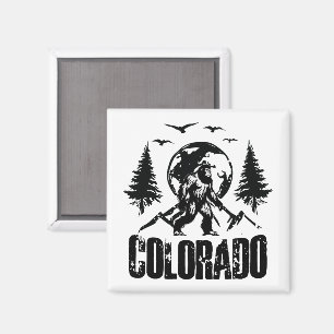 Cool Colorado Day Bigfoot wandelen Magneet