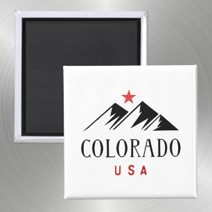 Cool Colorado USA Bergen met Star Light-Color Magneet