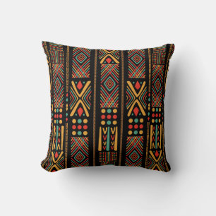 Cool Colorful African Design Patroon Kussen