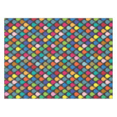 Cool Colorful Animal Scale Patroon Tafelkleed (Voorkant (Horizontaal))