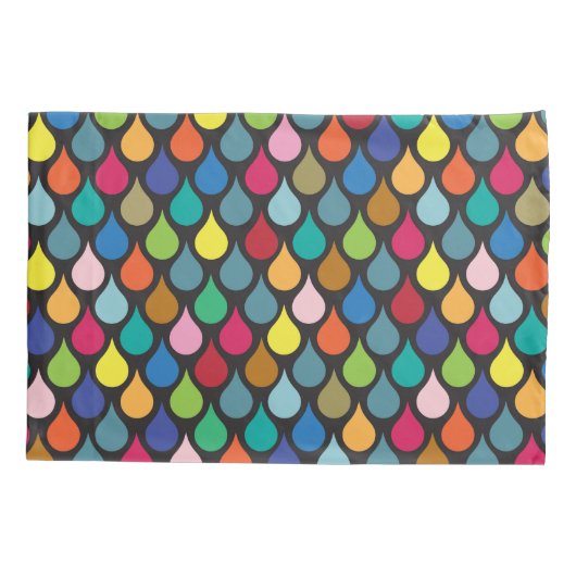 Cool Colorful Animal Scale Pattern Kussensloop (Achterkant)