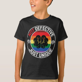 Cool Colorful Celebrate Neurodiversity Gezegde T-shirt