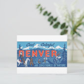 Cool Colorful Denver Briefkaart (Staand voorkant)
