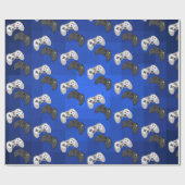 Cool Colorful Gamer Video Game Cadeaupapier (Vlak)