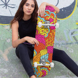 Cool Colorful Modern Abstract Floral Pattern Persoonlijk Skateboard<br><div class="desc">Dit moderne ontwerp is voorzien van een cool en drieduizend kleurrijk modern abstract bloempatroon #skateboarding #schaats #skateboard #skatelife #skatelife #skateboardingispret #skater #skatepark #skateshop #skateboardayDagelijks #skateboarder #skateboarding #life #skatergirl #trendy #cool</div>