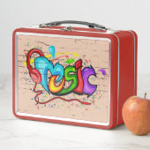 Cool Colorful Music Graffiti (In situ)