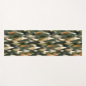 Cool Colorful Nature Pattern Rustic Forest Yogamat (Voorkant (horizontaal))