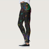Cool Colorful Paisley Pattern Leggings (Links)