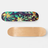 Cool Colorful Urban Street Art Inspired Persoonlijk Skateboard (Horizontaal)