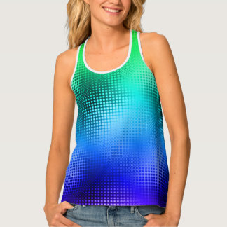 Cool Colors Dot Matrix Tanktop