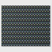 Cool Colors Yarn Ball String Pattern Cadeaupapier (Vlak)