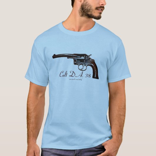 Cool Colt revolver t shirt (Voorkant)