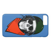 Cool Combat Skull Case-Mate iPhone Case (Achterkant (Horizontaal))