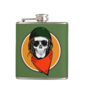 Cool Combat Skull Heupfles (Voorkant)