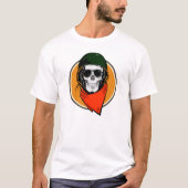 Cool Combat Skull T-shirt (Voorkant)