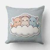 Cool comfort cushion with cute creatures kussen (Voorkant)