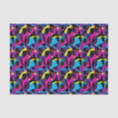 Cool comic graffiti tiled pattern  tissuepapier (Voorkant)