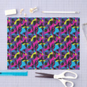 Cool comic graffiti tiled pattern tissuepapier (Craft)