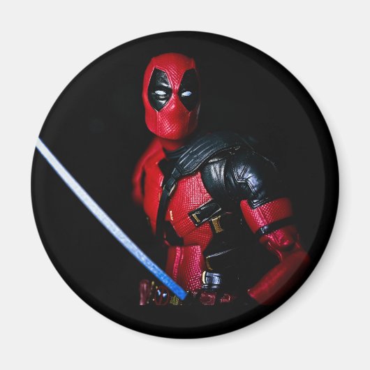 Cool Comic Speelgoed Fotografie Magneet (Voorkant)