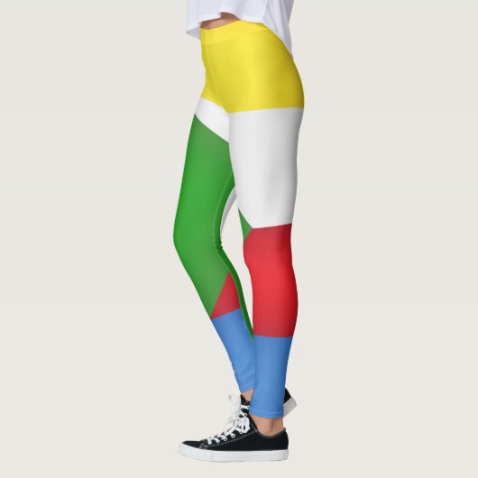 Cool Comoros Flag Mode Leggings (Links)