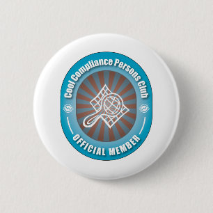 Cool Compliance Club Ronde Button 5,7 Cm