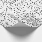 Cool Computer Circuit Board Cadeaupapier (Hoek)