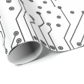 Cool Computer Circuit Board Cadeaupapier (Rol Hoek)