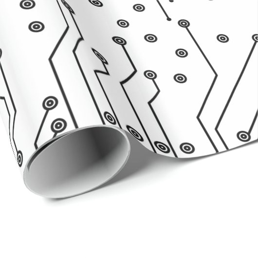 Cool Computer Circuit Board Cadeaupapier (Rol Hoek)