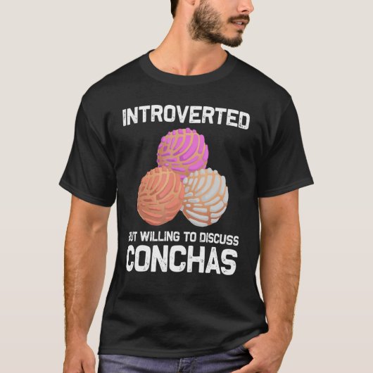 Cool Concha for Men Women Pan Dulce Latijns-Mexica T-shirt (Voorkant)