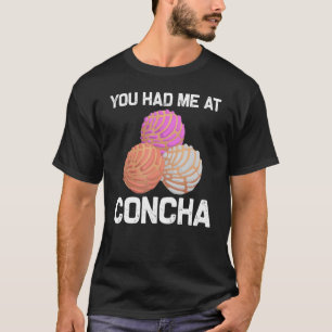 Cool Concha for Men Women Pan Dulce Latijns-Mexica T-shirt