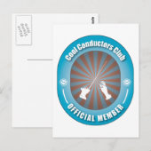 Cool Conductors Club Briefkaart (Voorkant / Achterkant)