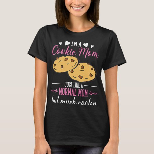 Cool Cookie Baker Mam T-shirt (Voorkant)