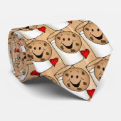 Cool Cookies en Milk Friends Cartoon Stropdas (Opgerold)