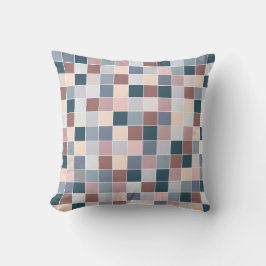 Cool Cool Blokken, Elegante Kleuren Kussen