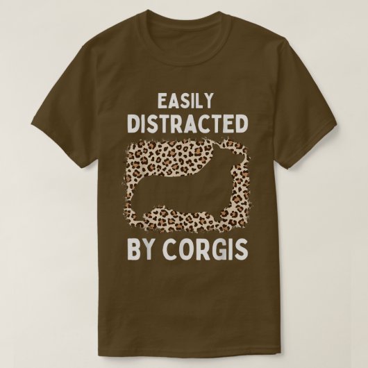 Cool corgi houdt van hondendesign luipaard meisjes t-shirt (Design voorkant)