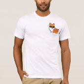 Cool Corgi Pocket T-shirt | CorgiDingen (Voorkant)