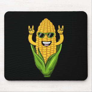 Cool Corn Art Mannen Women Farmer Dancing Corn on  Muismat