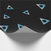 Cool Cortex Cryptocurrency Coin Sign Patroon Cadeaupapier (Hoek)