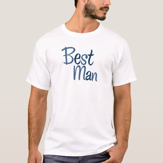 Cool Country Best Man T-shirt (Voorkant)