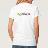 cool country flag customize women's Venezuelan 4 T-shirt (Achterkant)